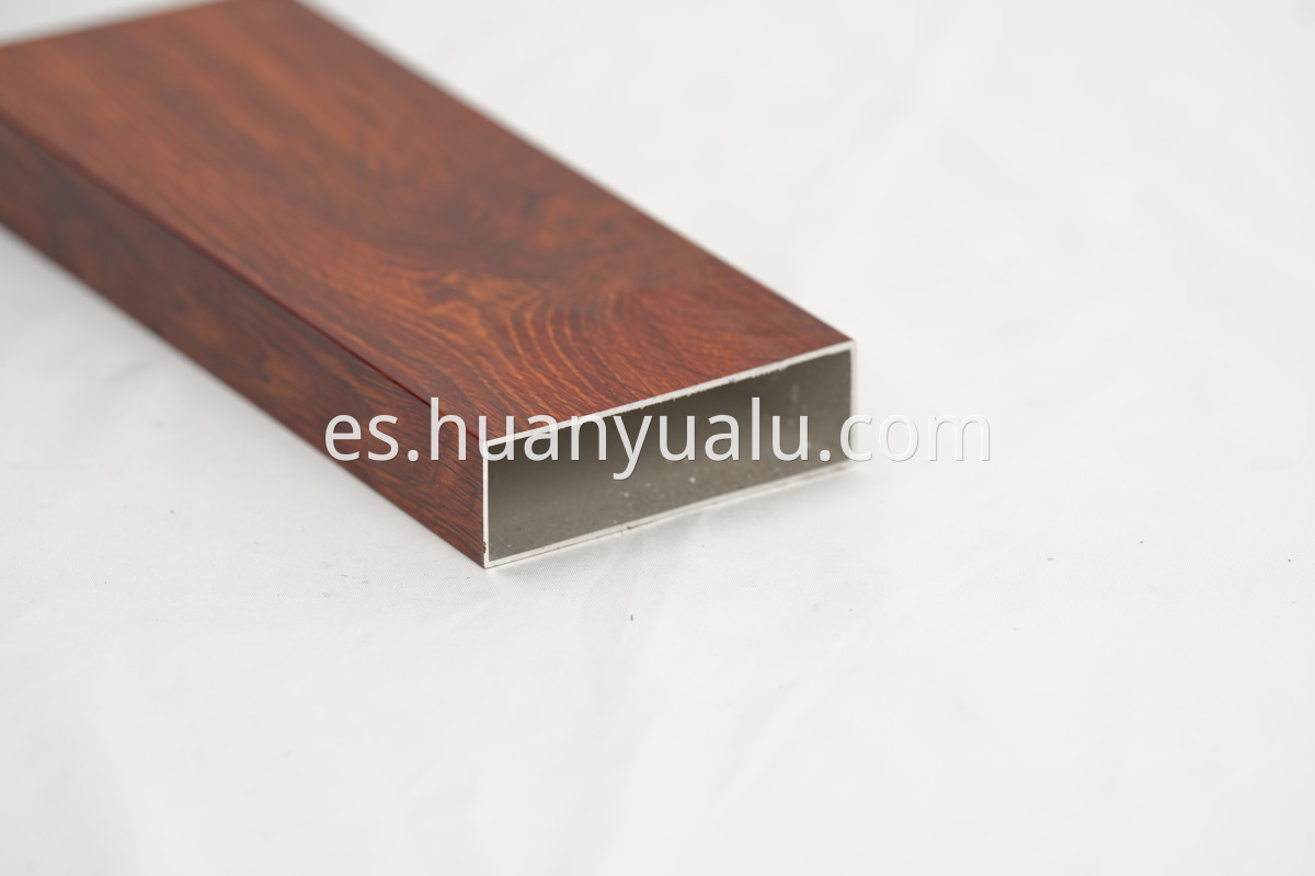 Wood grain transfer printing pipe